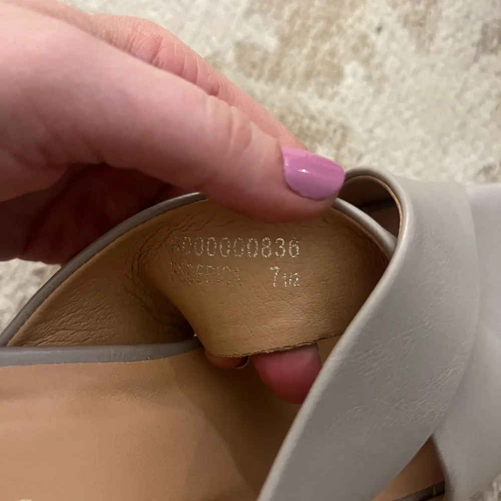 ShuShop Platform Mule Sandals in Light Taupe